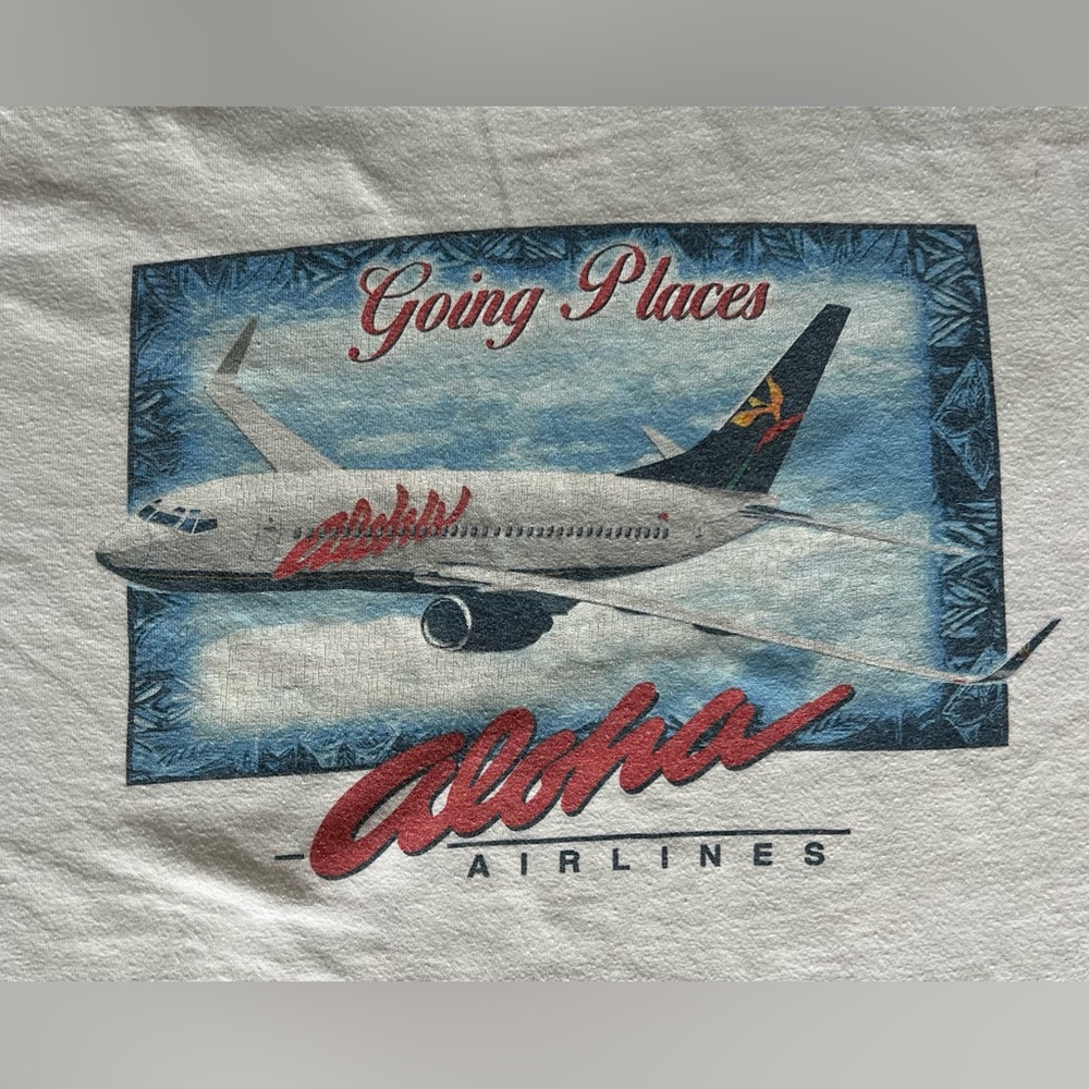 Vintage Aloha Airlines Promo Shirt